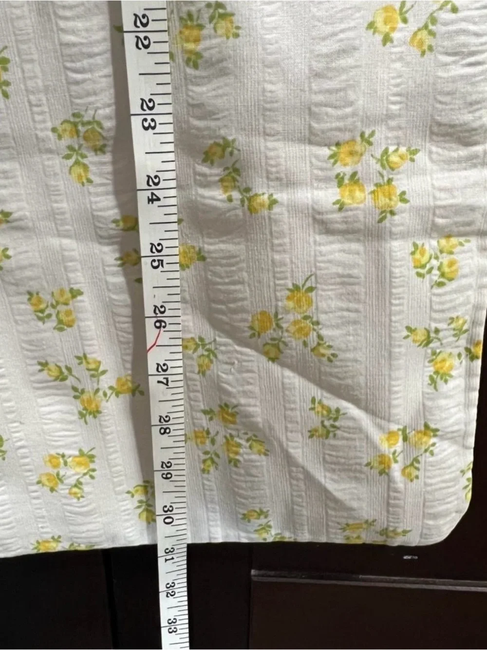 Vintage 70’s Yellow Floral Pillowcases (2) - White